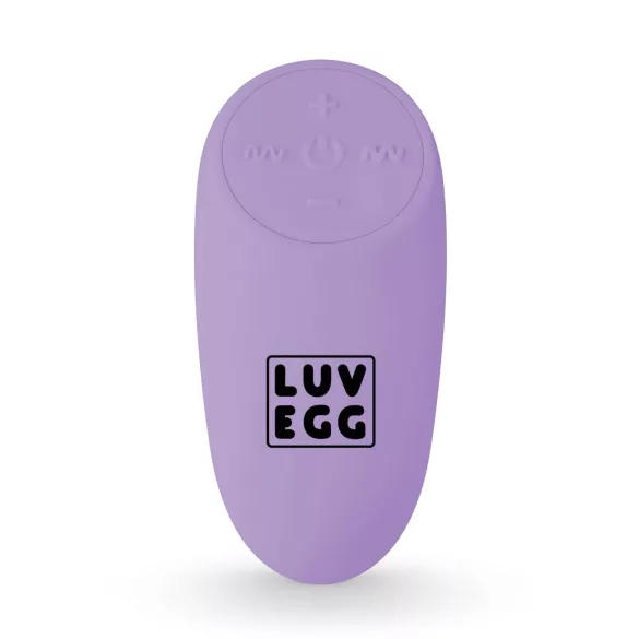 LUV EGG XL - vibrerande ägg med fjärrkontroll - uppladdningsbar - lila