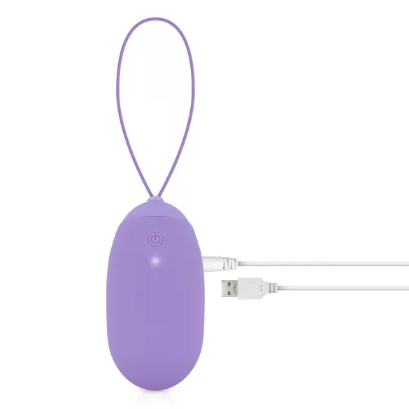 LUV EGG XL - vibrerande ägg med fjärrkontroll - uppladdningsbar - lila