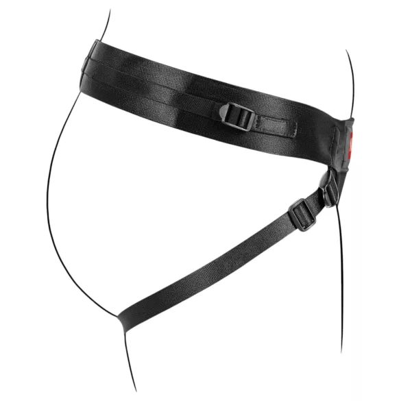 No-Parts Taylor - strap-on sele med dubbla O-ringar - justerbar S-L