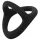 Easytoys Desire Ring - penisring och pungband - flexibel silikon - svart