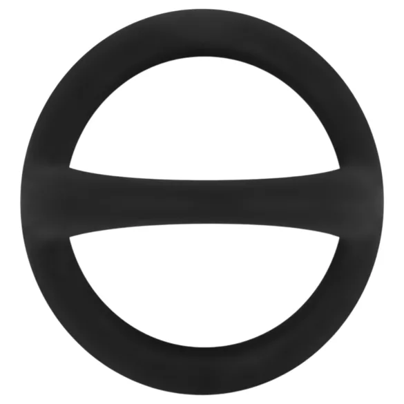 Easytoys Desire Ring - penisring och pungband - flexibel silikon - svart