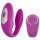 Easytoys - parvibrator med fjärrkontroll - vattentät - rosa