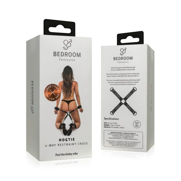 Bedroom Fantasies - bondagekors - svart