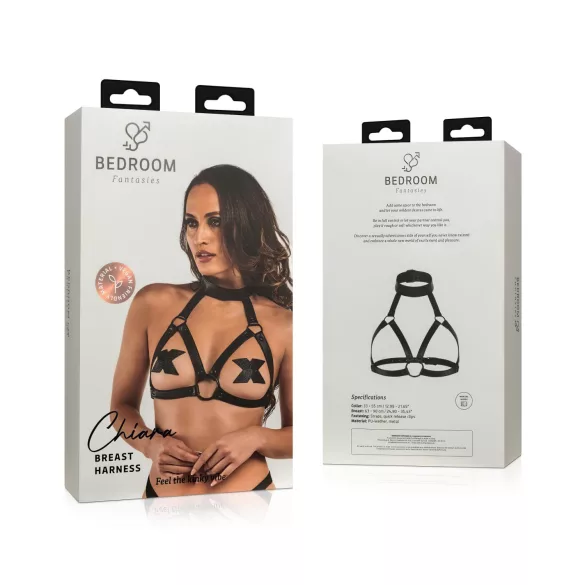 Bedroom Fantasies Chiara - kroppsnära topp - svart - S-XL