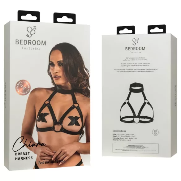 Bedroom Fantasies Chiara - svart kroppsselar-topp (S-XL)