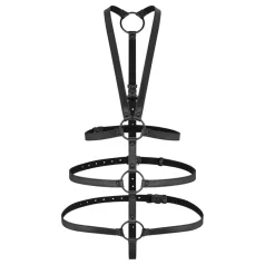 Bedroom Fantasies - bondageharness - justerbar - svart