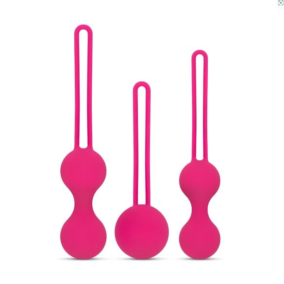 Easytoys LoveBalls - Geishakulor set - 3 delar (rosa)