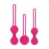 Easytoys LoveBalls - Geishakulor set - 3 delar (rosa)