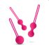 Easytoys LoveBalls - Geishakulor set - 3 delar (rosa)