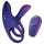 Hueman Infinity Ignite - vibratorisk penisring med kulor - lila