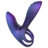 Hueman Infinity Ignite - vibratorisk penisring med kulor - lila