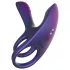 Hueman Infinity Ignite - vibratorisk penisring med kulor - lila