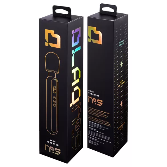 BLAQ - massagevibrator stor digital svart