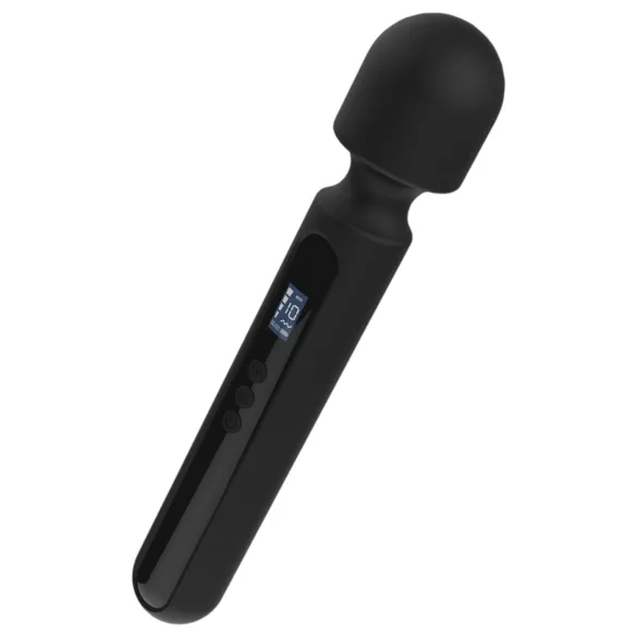 BLAQ - massagevibrator stor digital svart