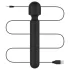 BLAQ - massagevibrator stor digital svart