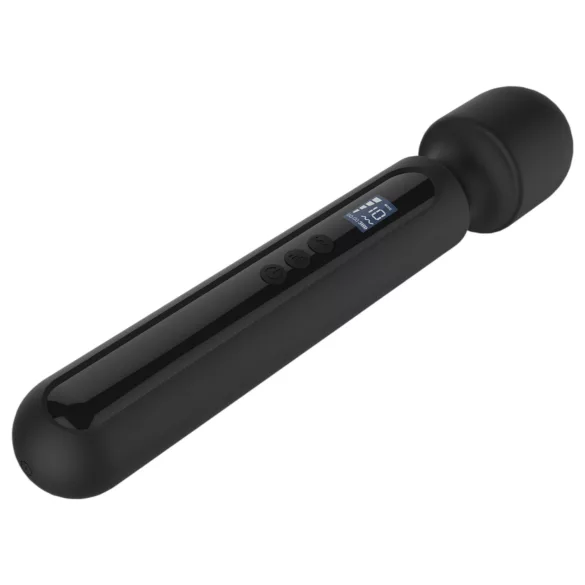 BLAQ - massagevibrator stor digital svart