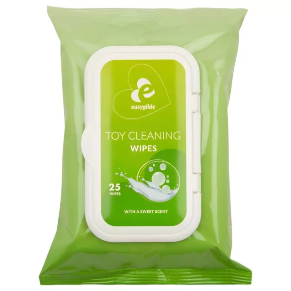 EasyGlide - rengöringsservetter för sexleksaker - 25 st