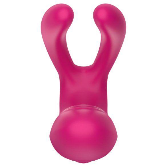 Teazers - parvibrator med 3 motorer - silikon - rosa
