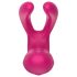 Teazers - parvibrator med 3 motorer - silikon - rosa