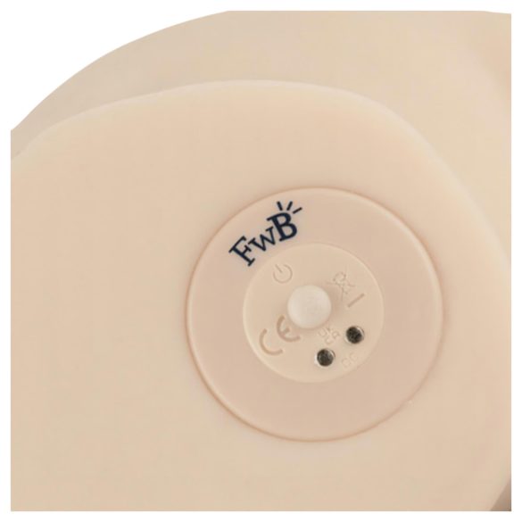 FWB - masturbator torso med vibrator - realistisk hudfärg