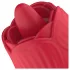 Teazers Rose - stötvibrator med tungformad klitorisstimulator (röd)