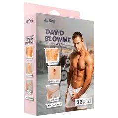 AirDoll David Blowme - uppblåsbar docka man - naturfärgad