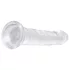EasyToys - dildo gelé - 18 cm - transparent