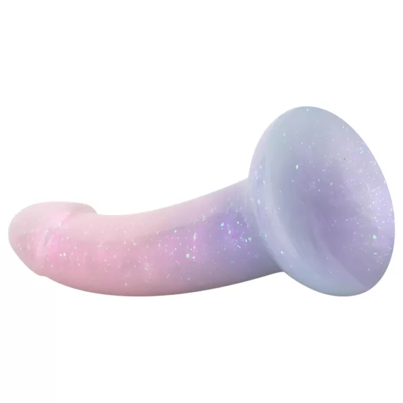 EasyToys Mermaid - glitterdildo - 15 cm - rosa