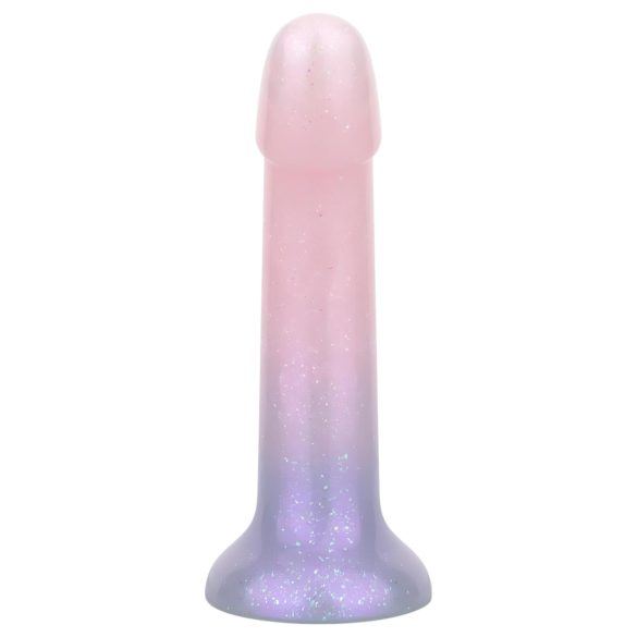 EasyToys Mermaid - dildo med glitter - silikon rosa 19cm