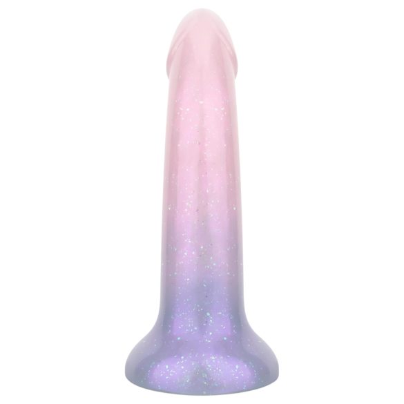 EasyToys Mermaid - dildo med glitter - silikon rosa 19cm