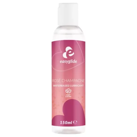 EasyGlide - smaksatt vattenbaserat glidmedel - rosé champagne (150 ml)