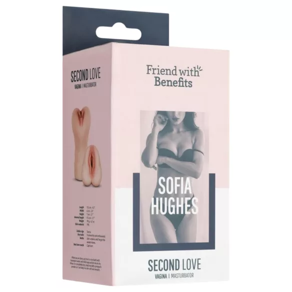 FWB - realistisk masturbator vagina - naturfärg