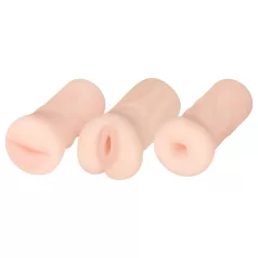 FWB - masturbator set realistisk - naturfärg