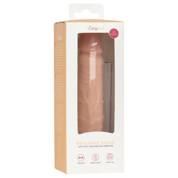 Easytoys - realistisk dildo - 12 cm - hudfärg