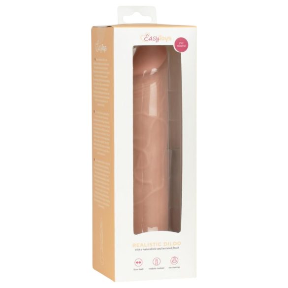 Easytoys - realistisk dildo - 17,5 cm - hudfärg