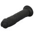Easytoys - realistisk dildo - 17,5 cm - svart