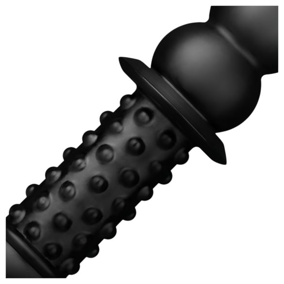 BUTTR Akimbo - dubbelsidig analdildo - svart