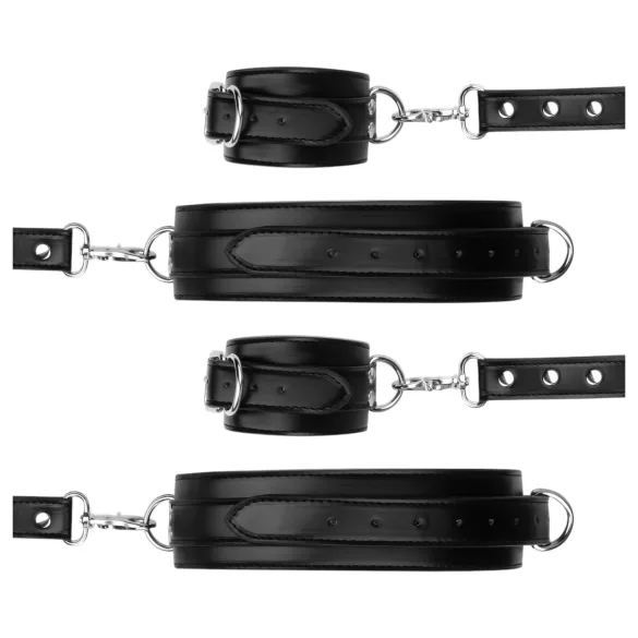 Bedroom Fantasies - hand- och lårbojor - justerbar - svart