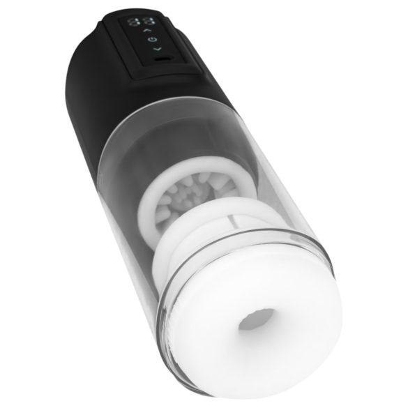 CRUIZR - masturbator med rotation och upp-ner rörelse - svart