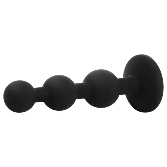 EasyToys - analplugg med kulor - svart