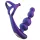 Hueman Stellar Force - analvibrator och penisring (lila)
