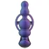 Hueman Stellar Force - analvibrator och penisring (lila)