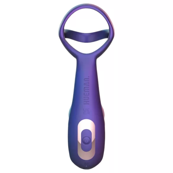 Hueman Stellar Force - analvibrator och penisring (lila)