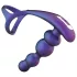 Hueman Stellar Force - analvibrator och penisring (lila)