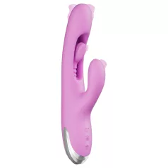   Good Vibes Only - klitorisvibrator med rörligt finger (lila)