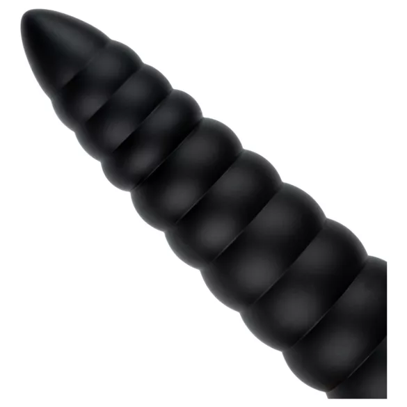 BUTTR Caterpillar - jätteanalplugg (svart) - 29 cm