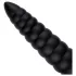 BUTTR Caterpillar - jätteanalplugg (svart) - 29 cm