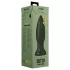 BUTTR Huge Explosive II - jättestor analplugg (svart) - 29 cm