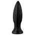 BUTTR Huge Explosive II - jättestor analplugg (svart) - 29 cm