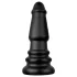 BUTTR Tactical II - jätteanalplugg (svart) - 26 cm